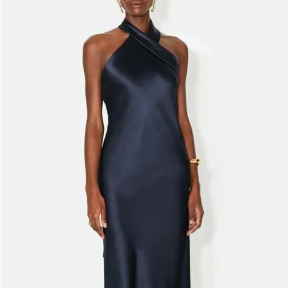 Galvan London Satin Pandora Gown